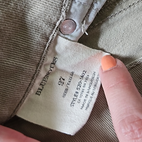 Bluenotes Sz27 Khaki Cuffed Shorts - Picture 4 of 4